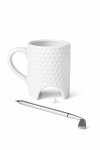 Senza Golf Mug Set 325ML Novelty Ceramic Mug With Pen Accessory