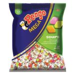 Mega Chews Orange Lemon Strawberry - 250G - 24 Units