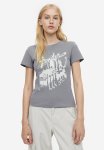 Printed T-Shirt - Grey Fender Guitars