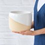Daxi Planter - Cream - 13CM