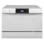 Swiss 6 Place Countertop Dishwasher White