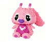 MINI Building Blocks Set 1600 Pieces Pink Creative Toy