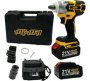 7 PC Wireless Impact Wrench Set 2 Batteries Charging Dock & Case Cordless Impact Wrench 1/2 Inch