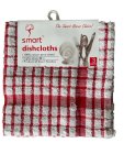 Smart Checkered Cotton Dishcloths 3 Pack 350 X 350 Mm