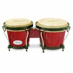 Toca 2100R Synergy Series Bongos : Red