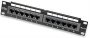 Intellinet 12 Port Passive Poe Patch Panel - 24 Port Patch Panel With 12 Port RJ45 Data In And 12 Port RJ45 Data And