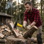 Industrial Grade Flat Backed Wood Handle Axe
