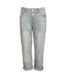 Oblong Button Jeans - Light Blue XL