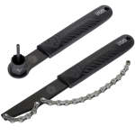 Pro Cassette Removal Tool Set Black Lockring Tool & Chain Whip Kit