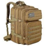 45L Large Capacity Backpack Mountaineering Backpack Bug Out Bag For Hiking Trekking Rucksack