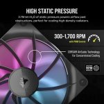 Corsair Rx Series Icue Link RX140 140MM Fan Dual Pack.