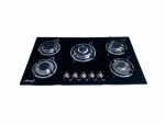 Aruif Built-in Tempered Glass Countertop 5 Burner Gas Hob