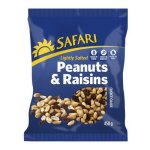 Safari Peanuts & Raisins 450G