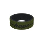 Eternal Hope Silicone Rings - Khaki black 7