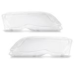 Grand Orange Headlight Lens 2PCS Compatible With Bmw E46 3-SERIES 4DR 2002-2005 Fit Bmw 320I 325I 325XI 330I 330XI 2002-2005 631