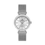 Womens Silver Mesh Bracelet Watch