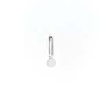 The Dot Pendant Charm In Silver