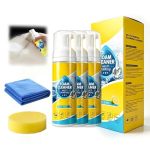 4-IN-1 Multi-enzyme Foam Cleaner Foam Cleaner All Purpose For Car Interior Leather Plastic & Fabric Car Kitchen Bathroom & Sofa