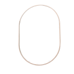 Birch Framed Pod Mirror