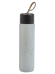 400ML Speckled Glass Drinking Bottle - None Black