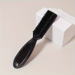 Black Barber Cleaning Brush Hair Clipper Nylon Men's Styling Hair Brush Practical Convenient Hair Care Supplies