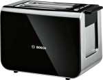 Bosch Black Compact Styline Toaster - TAT8613N