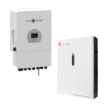 5KVA Sunsynk Inverter & 8.7KWH Felicity Lithium Battery