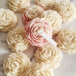 1PC 3D Peony Flower Handmade Resin Mold Flower Candle Making Silicone Molds Plants Aromatherapy Wax Making Silicone Mold For Diy