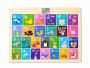 Wooden Alphabet Puzzle Board For Kids A-z Educational Learning Jigsaw Toy