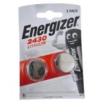 Energizer Lithium Coin Battery CR2430 3V 2 Piece
