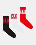 Diesel Skm-ray 3 Pack Socks E4273 - One Size Fits All Multi