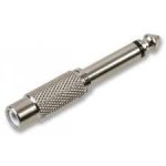 Audio Adapter 6.3MM Jack - Rca Socket - Metal Body