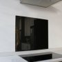 Metallic Black Hob Splashback 598 X 650 X 6MM