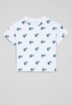 PoP Candy Printed Dino Tee-blue & White