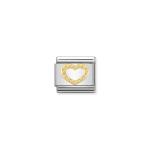 Classic Love Open Dotty Heart Link