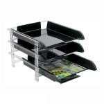 Bantex 9414 Tray SET-3 Black