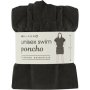 Clicks Unisex Swim Poncho Charcoal L-xl