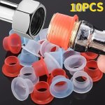 Universal Silicone Faucet Gaskets 10 20PCS - Leak-proof Kitchen & Bathroom Sink Accessories Random Colors