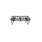 3-BURNER Boiling Table Gas Stove Light Duty