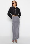 Premium Skirt Glossy Finish - Grey