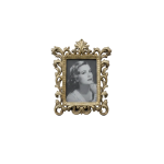 Photo Frame With Scrolls 11.684CM - Gold