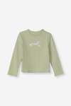Long Sleeve Fitted Tee - 10 Fatigue