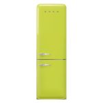 Smeg FAB32RLI6 60CM 50’S Style Total No Frost Fridge Freezer Right-hand Hinge – Lime Green