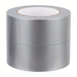 Multi-purpose Heavy Duty Silver Duct Tape - Industrial Strength Adhesive For Automotive Restaurant Hotel Repairs - Stretchable A
