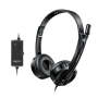Rapoo H120 USB A Wired Headset For Calls Meetings And Multimedia