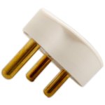 Hollow Plugtop Pin White MIIT10