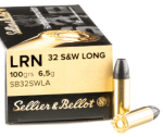 S&b 32 S&w Lrn 100GR 50 Ammo