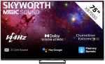 Google 75X8700G Skyworth 75" MINI LED Tv 3840 X 2160 Resolution HDMI USB Bluetooth