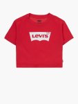 Levi's Levis Girls Cropped T-Shirt In Red - Red XL