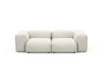 Two Module Sofa - Knit - Creme - 230CM X 115CM